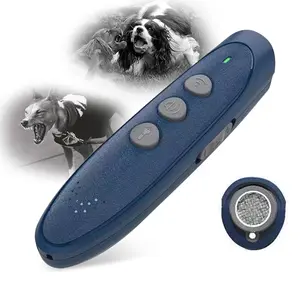 Offres Spéciales Portable extérieur Mini ultrasons chien formateur outil de formation ultrasons chien répulsif pour tous les animaux de compagnie