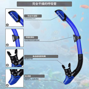 Juego de Aletas de Buceo Ajustables e Impermeables para Adultos con Máscara de Buceo Profesional (Vidrio Templado de 4.0 mm) - Product Image 3