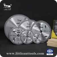 LITTLE ANT Lame de scie circulaire industrielle TCT de haute qualité 8 pouces 200 mm pour la coupe du contreplaqué et du panneaux de particules, prix d'usine OEM