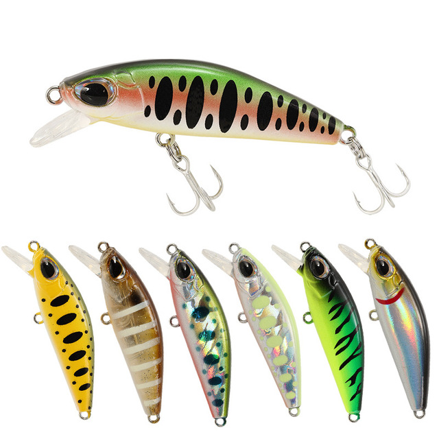 Japan Sinking Small Minonow Bait  M055 6.5g 55mm Jerkbait Sinking Minnow Lure Hard Lure Sinking Fishing Baits Bass Fishing Lures