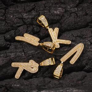 Mặt Dây Chuyền Tên Móc Hình Trái Tim Cá Nhân Vòng Cổ Dây Chuyền Có Biển Tên Thiết Kế Độc Đáo Vòng Cổ Chữ Cái Chữ Cái Chữ Thảo Tùy Chỉnh - Product Image 3