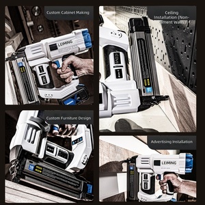Clavadora Neumática Inalámbrica de 20V con Batería de Litio, Clavadora de Calibre 18 para Trabajos en Madera - Product Image 5