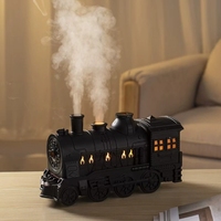Nouvelle vente chaude train humidificateur d'air à anneau de pulvérisation à ultrasons, diffuseur d'aromathérapie d'huile essentielle créatif à la maison