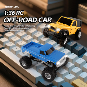 2.4Ghz 1:36 RC kaya paleti canavar RC kamyon Off Road uzaktan kumandalı kamyon Pickup RTR tüm arazi RC otomobil araç oyuncaklar yetişkinler için - Product Image 3