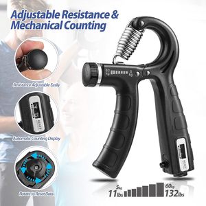 Tay cầm tay huấn luyện viên truy cập phòng tập thể Dục Đào Tạo Grip sức mạnh có thể điều chỉnh trọng lượng nhẹ ngón tay sức mạnh Extender 5-60 kg - Product Image 3