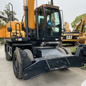 Excavateurs usagés Original Corée Hyundai 210W Wheel Excavator 21 Ton Robex 210 Excavadora Tire Digger Shovel 210w-9 210w-9s 210-9 - Product Image 4