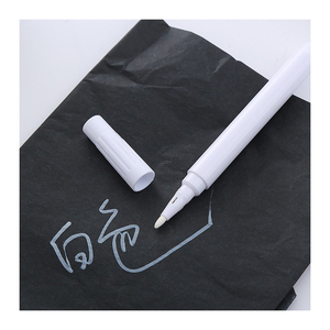 Marqueur effaçable à sec blanc personnalisé pour vitres, tableau noir, verre, marqueur à craie liquide - Product Image 3