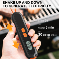 Thermomètre à viande professionnel, sonde lavable, haute précision, anti-poussière, thermomètre alimentaire numérique pour barbecue, fumoir, four, cuisine
