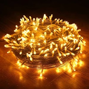 220V LED giáng sinh chuỗi ánh sáng vòng hoa ngoài trời không thấm nước trang trí chiếu sáng 10m 20m 50m 100m cho Giáng sinh ramadan trang trí - Product Image 4