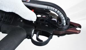 TY80H16 pnömatik bükümlü halka pense C-RINGER 16 ölçer torba kapatma için yatak otomotiv koltuk tel kafesleri eskrim - Product Image 4