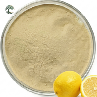 Poudre de citron 100% naturelle de qualité alimentaire, soluble dans l'eau, extrait de fruit instantané, extrait de jus de citron par extraction par solvant en fût