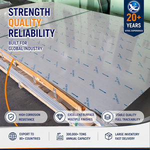 ISO Certified 304 201 8K Mirror Finish 1.5mm 1500mm Hot <b>Rolled</b> Stainless Steel Sheet in Chemical Plant - Product Image 1