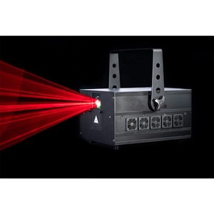 Luz de discoteca RGB a todo color ILDA DMX Control <span class=keywords><strong>DJ</strong></span> Iluminación Verde 10W Luz láser de animación - Product Image 2