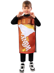 Disfraz de <span class=keywords><strong>Chocolate</strong></span> Marrón de <span class=keywords><strong>Charlie</strong></span> y la Fábrica de <span class=keywords><strong>Chocolate</strong></span>, Personaje de Dibujos Animados, para Cumpleaños, Halloween, Actuaciones Escénicas - Product Image 5