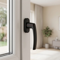 Cerradura de Manija Moderna para Puertas y Ventanas de UPVC, Directo de Fábrica, para Hogar y Oficina