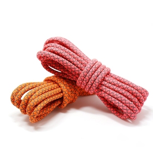 Lacets ronds personnalisés en polyester élastique de 4 mm, cordon réfléchissant pour chaussures de sport et bottes - Product Image 3
