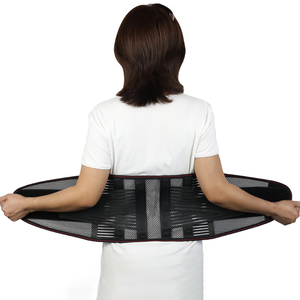<span class=keywords><strong>Ceinture</strong></span> de protection <span class=keywords><strong>lombaire</strong></span> en acier respirant pour hommes et femmes - Product Image 2