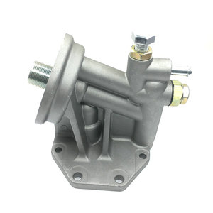 Soporte de filtro de aceite para excavadora Caterpillar HF3302 para E320B C D 8 orificios - Product Image 2