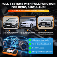 Herramienta de diagnóstico dedicada LAUNCH Creader Elite 2.0 BBA, escáner OBD2 bidireccional para Mercedes-Benz, VW, Audi, con actualizaciones gratuitas de por vida.