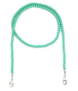 Chaîne de masque de perles de cristal lanière de perles de verre à facettes pour <span class=keywords><strong>lunettes</strong></span> masques faciaux collier de support - Product Image 1