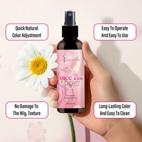 SLAYING LOLLI Spray Teintant pour Dentelle Formule Exclusive Marque Privée 100ml Imperméable Brun Clair Brun Moyen Brun Foncé