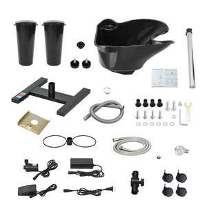 Estación Portátil OEM ODM para Lavado <span class=keywords><strong>de</strong></span> Cabello con Tanque y Bomba <span class=keywords><strong>de</strong></span> Agua, Lavacabezas Personalizado con Logotipo para Salón <span class=keywords><strong>de</strong></span> Belleza y Barbería - Product Image 6