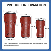 Protège-tibias de football professionnels en mousse EVA avec logo personnalisé par sublimation, soutien du genou et soulagement de la douleur