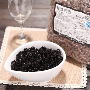 China BODUO Bubble Milk <span class=keywords><strong>Tea</strong></span> Proveedor 1 KG Black Tapioca Pearls - Product Image 3