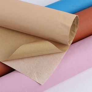 <span class=keywords><strong>Cuir</strong></span> synthétique auto-adhésif <span class=keywords><strong>en</strong></span> PVC grain croisé Saffiano 0,5 mm pour réparation de canapé, coussin de voiture, siège de moto - Product Image 2