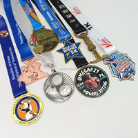 Medalla Deportiva Personalizada de Voleibol de Playa, Medalla de Campeonato de Voleibol en Aleación de Zinc con Esmalte Suave, Grabado en 3D y Baño de Oro