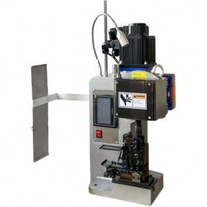 Máquina crimpadora de terminales de cable eléctrico esmaltado semiautomática con servomotor silencioso / crimpadora de cables - Product Image 6