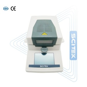 เครื่องวิเคราะห์ความชื้นแบบฮาโลเจน SCITEK หน้าจอสัมผัสขนาด 5 นิ้ว หลอดฮาโลเจนความเข้มสูง พร้อมโปรไฟล์การอบแห้งหลากหลายสำหรับห้องปฏิบัติการ - Product Image 1