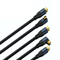 Câbles de charge USB 2.0 tressés en nylon 240W, câble de charge Type C à angle droit pour le gaming et les voyages