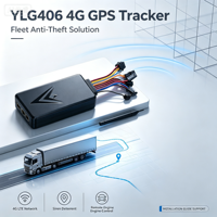 Traceur GPS 4G pour camion YLG406 avec alarme sonore et contrôle à distance du moteur, suivi en temps réel