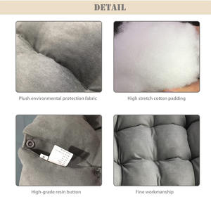 Cojín plegable suave multiusos, sofá para mascotas, cama de perrera fácil de deformar para perros, diseño de perrera con estampado, lavado mecánico ecológico - Product Image 4