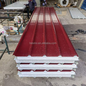 La Casa <span class=keywords><strong>de</strong></span> panel sándwich prefabricada más vendida Eps <span class=keywords><strong>para</strong></span> aislamiento térmico corrugado <span class=keywords><strong>de</strong></span> pared y techo <span class=keywords><strong>para</strong></span> casa con estructura <span class=keywords><strong>de</strong></span> acero - Product Image 5