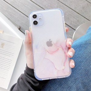 Luxury Marble Transparent Phone Case For <span class=keywords><strong>iphone</strong></span> 11 12 mini Pro Max XS X XR 7 8 plus <span class=keywords><strong>SE</strong></span> <span class=keywords><strong>2020</strong></span> Shockproof Cases <span class=keywords><strong>Cover</strong></span> - Product Image 6