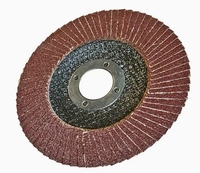 Disque à lamelles en oxyde d'aluminium 4,5 pouces 115 mm, meule abrasive de qualité industrielle pour métal et acier