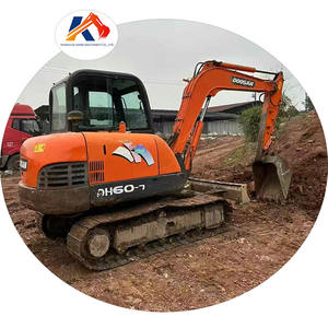 Excavatrice d'occasion d'origine coréenne Doosan DH60-7 Mini Crawler DH70 DH220 DH300 DH80-7 à vendre - Product Image 1