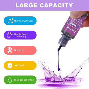 Xà phòng làm chất tạo màu chất lỏng tắm bom chất tạo màu, cấp thực phẩm da an toàn, handmade xà phòng nhuộm - Product Image 2
