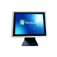 RUINAI RN-G 15" 4:3 Écran tactile capacitif POS tout-en-un Intel I3/I5 Windows Alliage d'aluminium Montage mural Résolution 1366x768