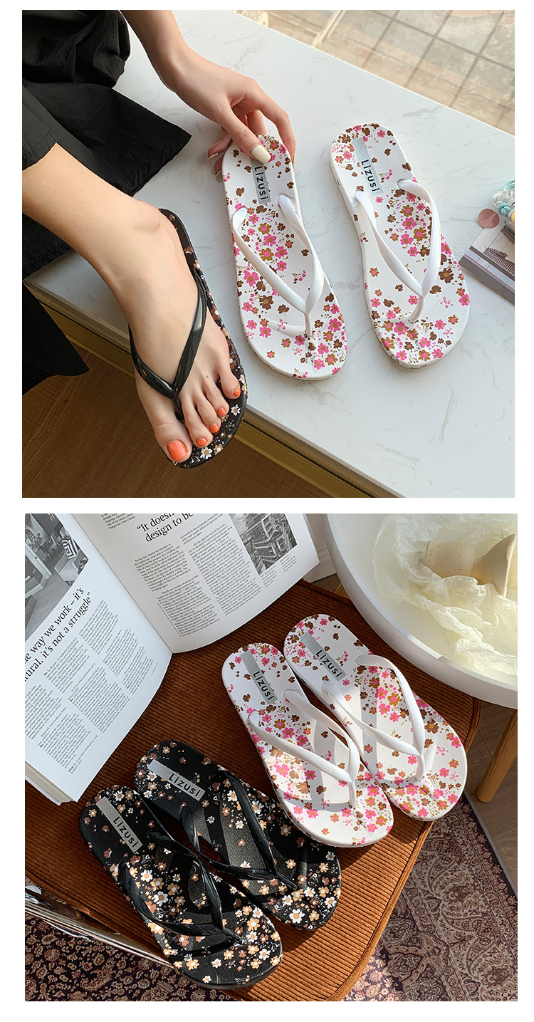 Custom Logo Girls Beach Flip Flop Non-slip Women Slippers Summer Flip Flops