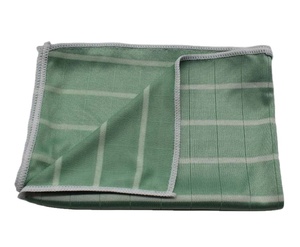 Nuevo estilo ecológico 30x40cm 300 gsm paño de limpieza de bambú/paño de microfibra para ventana/paño de limpieza de vidrio - Product Image 6