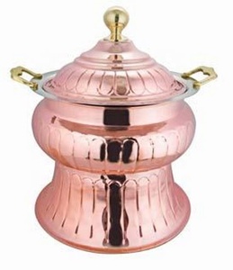 Plato para calentar comida estilo étnico vintage indio - Product Image 1