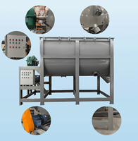 Homogénéisateur Équipement de mélange Alimentation animale Détergent Poudre Mélangeur Machine Automatique Mélange sec Mortier Usine de fabrication