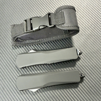 Grand couteau OTF 22CM en acier 3CR13, manche en alliage de zinc, étui en nylon, coffret cadeau, couteau pliant de poche, EDC extérieur, vente en gros OEM