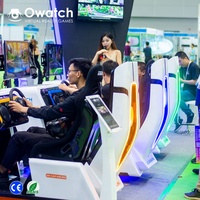 Novedosa Máquina de Juegos AR VR Multijugador Simulador AR para 3, 6 y 8 Personas Juego de Carreras de Autos F1 AR