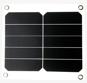 แผงโซลาร์เซลล์กันน้ำ Sunfield Wholesale Sunpower Cells ขนาด 10W ETFE สำหรับชาร์จโทรศัพท์มือถือ ช่องเสียบ USB ให้พลังงาน ประสิทธิภาพ 20% - Product Image 1