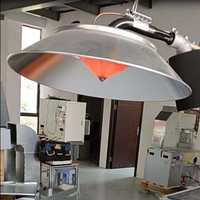 Lampe chauffante infrarouge suspendue pour poussins et volailles, abat-jour pour chauffe-poussins, lampe thermique à économie d'énergie