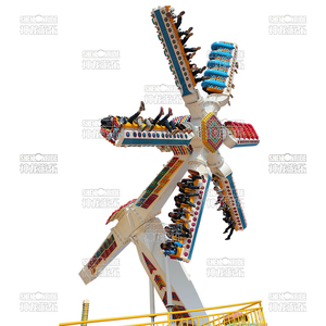 Atracciones de Parque de Diversiones de Alta Gama: Molino de Viento y Vórtice, con Caída Dramática de Alta Velocidad, de Fibra de Vidrio y Acero, para Uso Comercial - Product Image 6